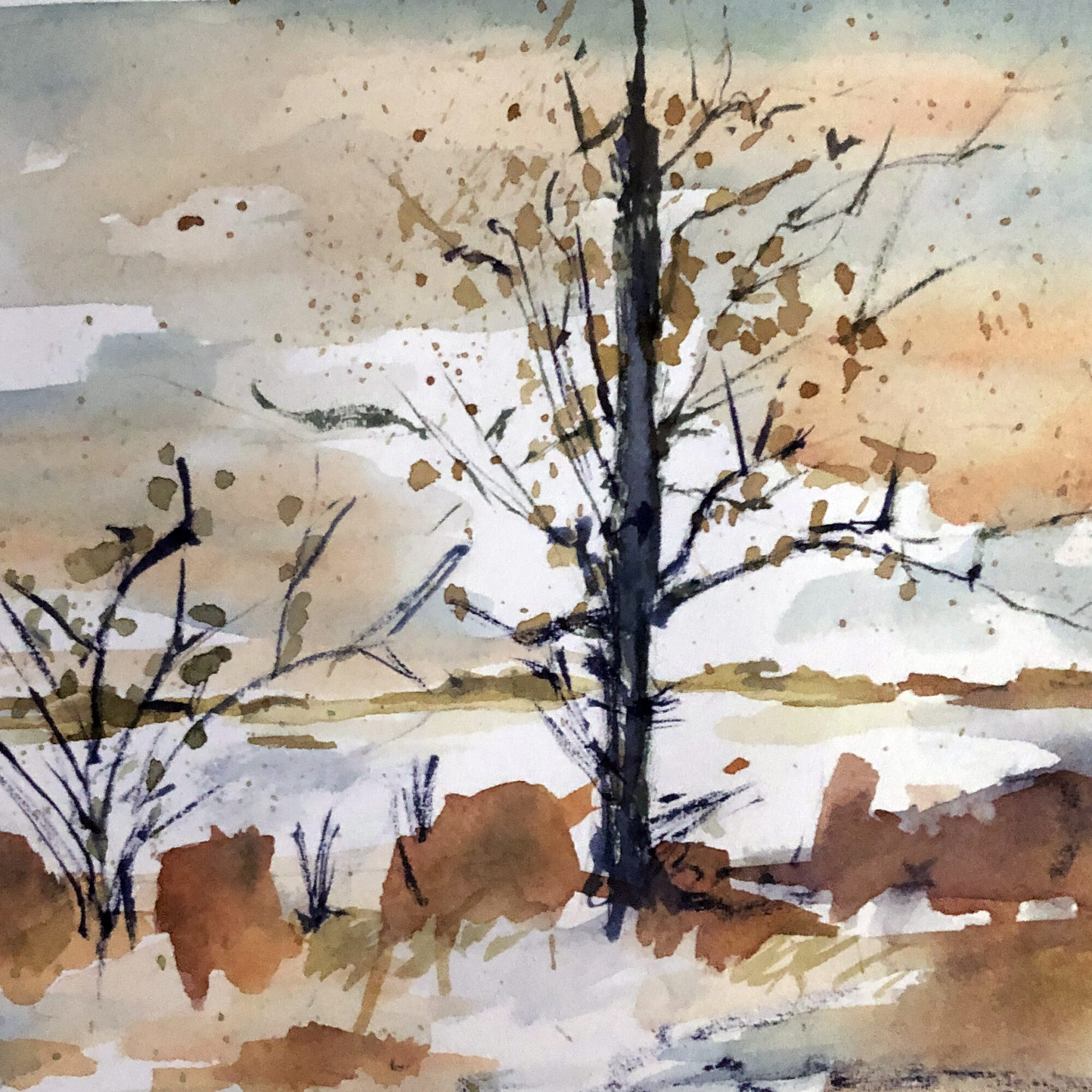 'untitled' watercolour on paper